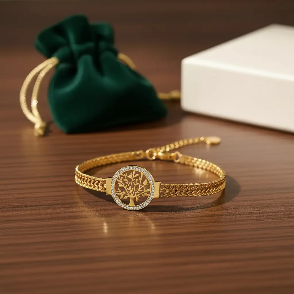 Gold Plated Stainless Steel Bracelet – Durable Everyday Jewelry