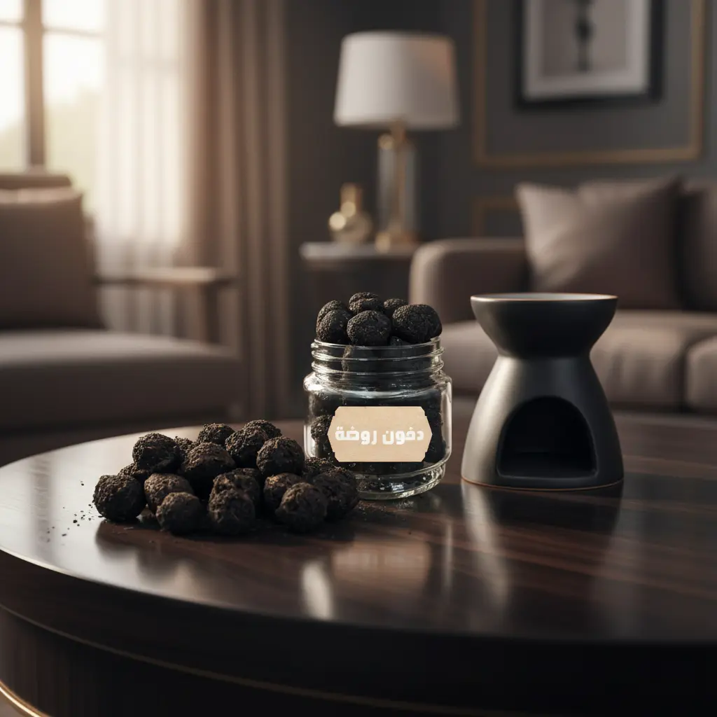 Dukhoon Rawdha Bakhoor - Luxury Oriental Incense for Aromatherapy & Home Fragrance