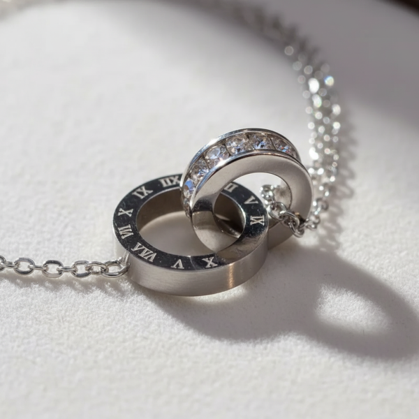 Stainless Steel Rhinestone Bracelet - Elegant Everyday Jewelry