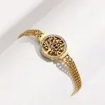 Stainless steel Gold Plated Bracelet