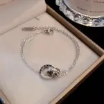 Stainless Steel Rhinestone Bracelet