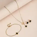 Square Design Preppy 4pcs Set