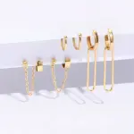 U-shaped Gold Plated Set