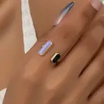 Versatile Zinc Alloy Adjustable Open Ring