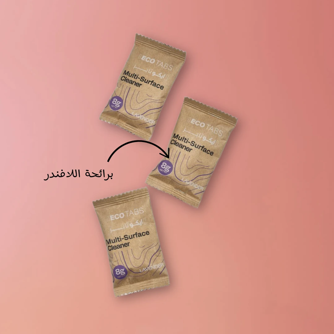 EcoTabs Multi-Surface Cleaner – Refill Pack (1 Pack / 3 Tablets)