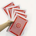 Jumbo Playing Cards Set for All Ages - 6 Times Larger for Fun and Entertainment