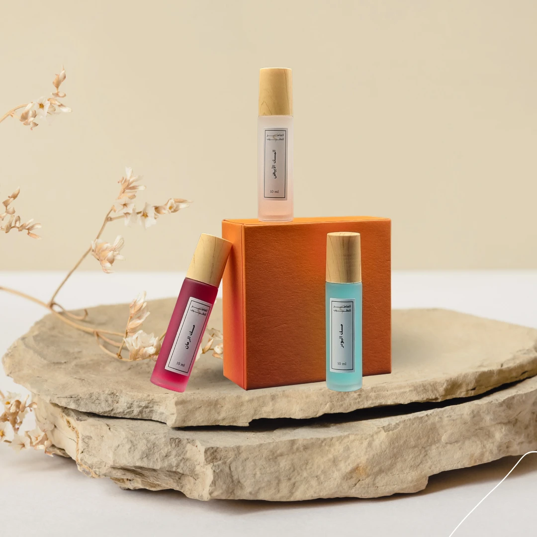 Musk Collection - Elegant Fragrance Trio (Pomegranate, Powder, White Musk)