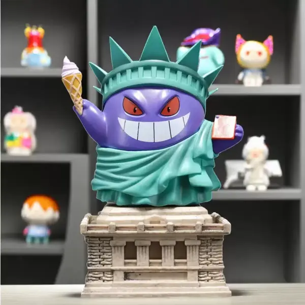 Gengar Statue of Liberty Figure – 18cm Limited Edition