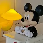 Mickey Mouse Piggy Bank 17cm – Cute Disney ABS Coin Bank