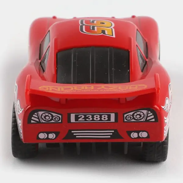 Lightning McQueen Die-Cast Pull-Back Car with Sound & Light
