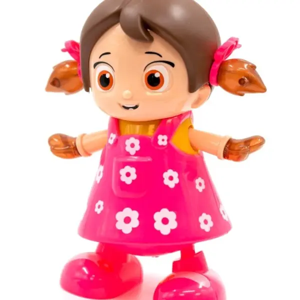 Dance Girl Toy with Music, Flashing Lights & Moving Arms – Battery Operated Danc