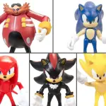 Sonic 2 – 6pc Set (Sonic, Knuckles, Super/Metal Sonic, Eggman, Werehog)