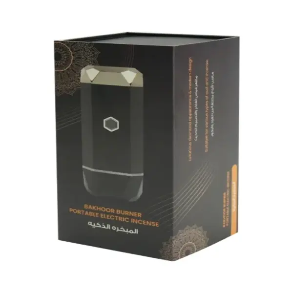 Portable Rechargeable Electric Bakhoor Burner — Car & Oud Burner
