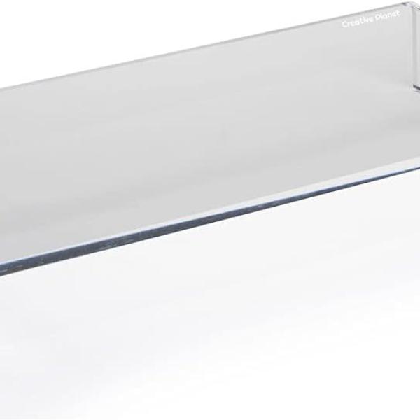 Premium Acrylic Laptop & Monitor Riser with Integrated Phone Stand - Ideal for Home Office