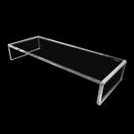 Premium Acrylic Laptop & Monitor Riser with Integrated Phone Stand - Ideal for Home Office
