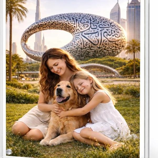 Acrylic Photo Frame - 5x7 (5R) Clear Display for Cherished Memories
