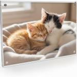 Acrylic Photo Frame - 5x7 (5R) Clear Display for Cherished Memories