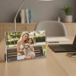 Acrylic Photo Frame - 5x7 (5R) Clear Display for Cherished Memories