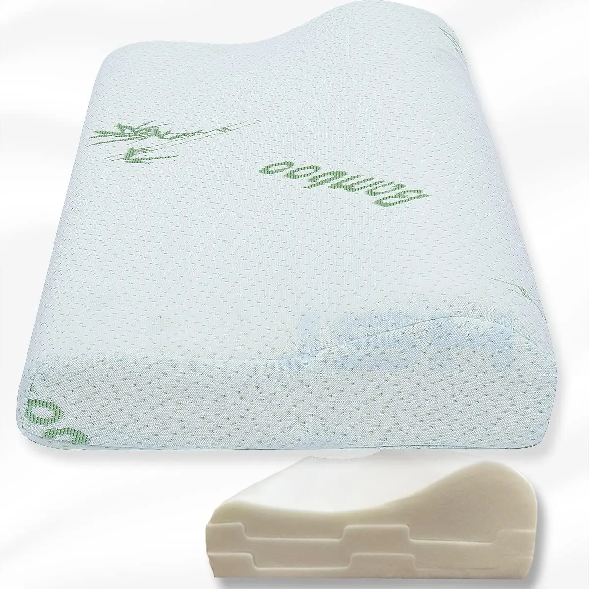 وسادة بلس ميموري فوم ناعمة، لدعم الرقبة وعنق الرحم للأطفال والسفر - حجم متوسط