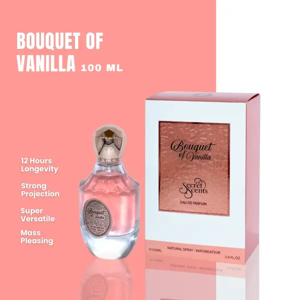 Secret Scents Bouquet of Vanilla Eau de Parfum 100ml