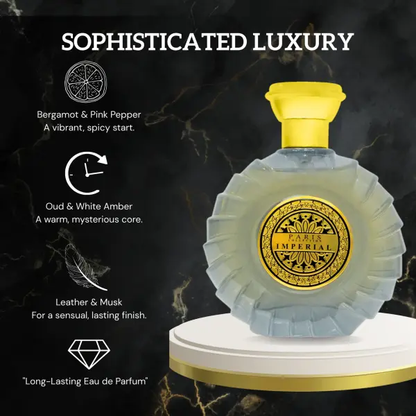 Paris Collection Imperial EDP 100ml – Luxury Unisex Perfume