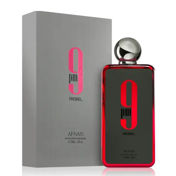 Afnan 9 PM Rebel Eau De Parfum 100ml | Enduring Unisex Perfume