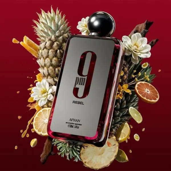 Afnan 9 PM Rebel Eau De Parfum 100ml | Enduring Unisex Perfume