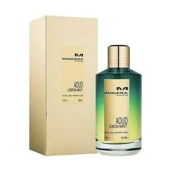 Mancera Aoud Lemon Mint EDP 120ml - Refreshing Citrus Aoud Fragrance