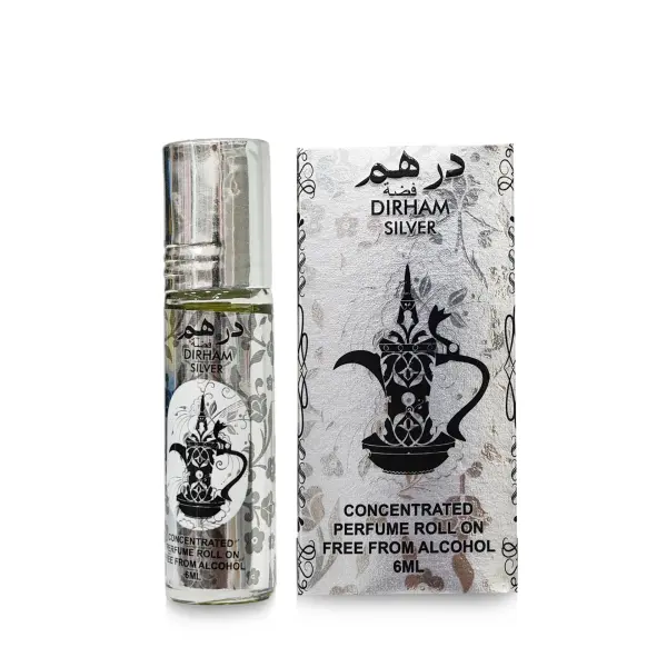 مجموعة فرزاناز درهم عطر زيتي رول أون - 6 قطع × 6 مل