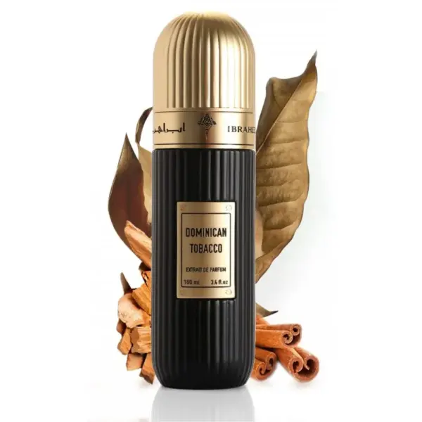 Ibrahim Al Qurashi Dominican Tobacco Extrait De Parfum 100ml for Men - Long Lasting Fragrance