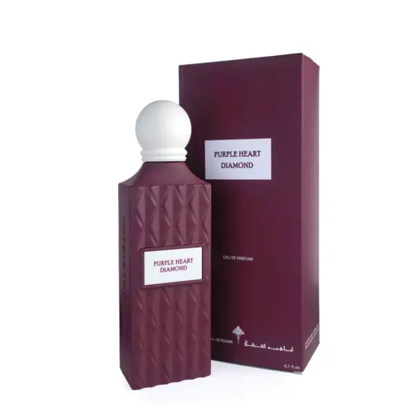 Ibrahim Al Qurashi Purple Heart Diamond Eau De Parfum 150ml - Long-Lasting Unisex Perfume