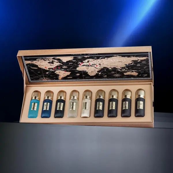 Ibrahim Al Qurashi Tobacco Collection Gift Set 9x20ML EDP – Luxury Tobacco Perfume Set