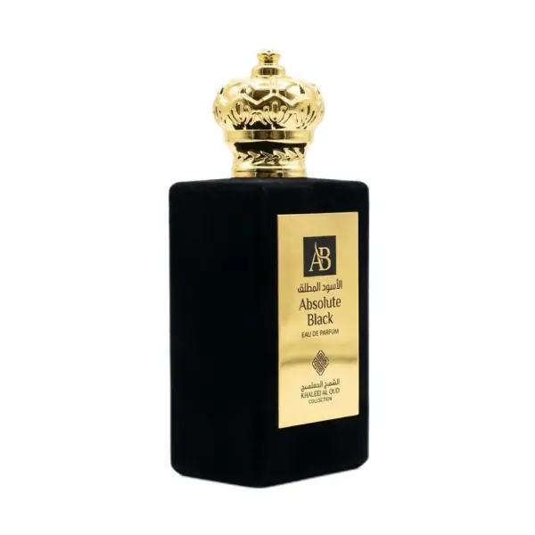 Khaleej Pride Absolute Black EDP 85ML for Men – Spicy Woody Amber Perfume