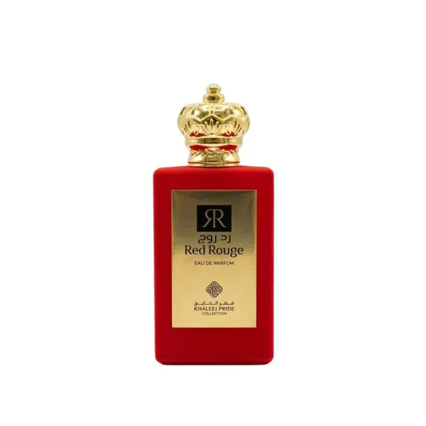 Khaleej Pride Red Rouge EDP 85ML for Women and Men – Spicy Woody Oud Leather Perfume