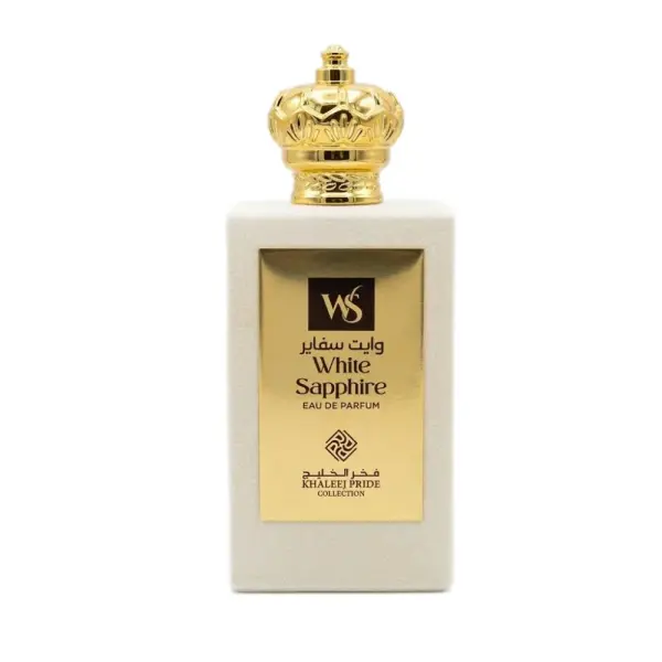 Khaleej Pride White Sapphire EDP 85ML - Oriental Woody Oud Fragrance for All