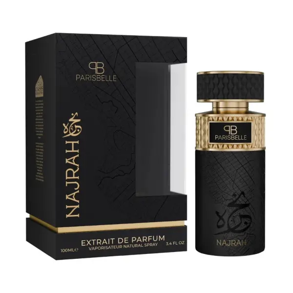 Parisbelle Najrah Extrait De Parfum 100ml – Floral, Spicy & Woody Fragrance