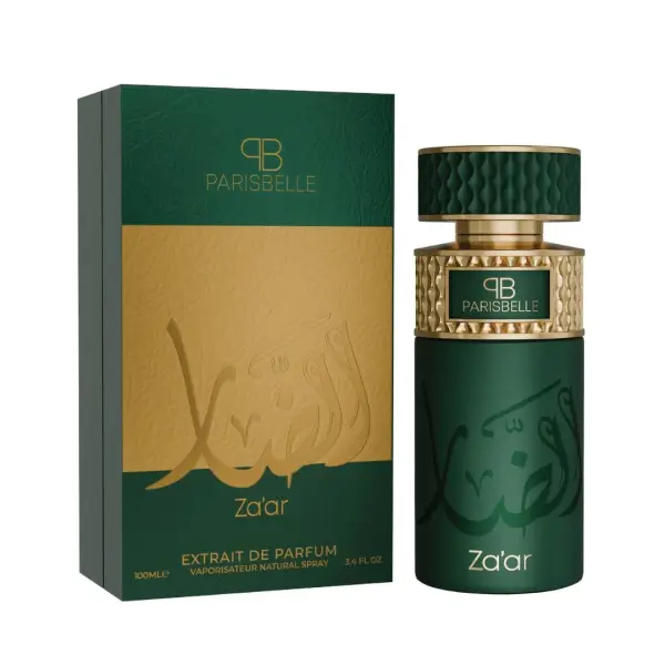 Parisbelle Zaar Extrait de Parfum 100ml – Fruity & Spicy Long-Lasting Fragrance,