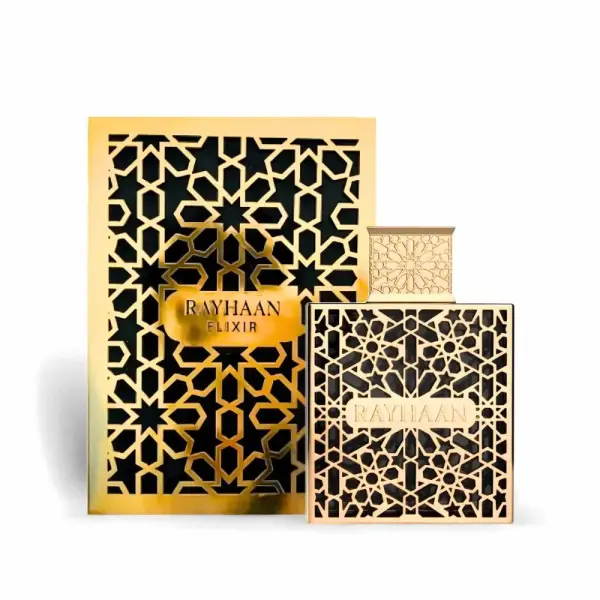 Rayhaan Elixir For Men Eau De Parfum 100ML – Aromatic Woody Vanilla Perfume