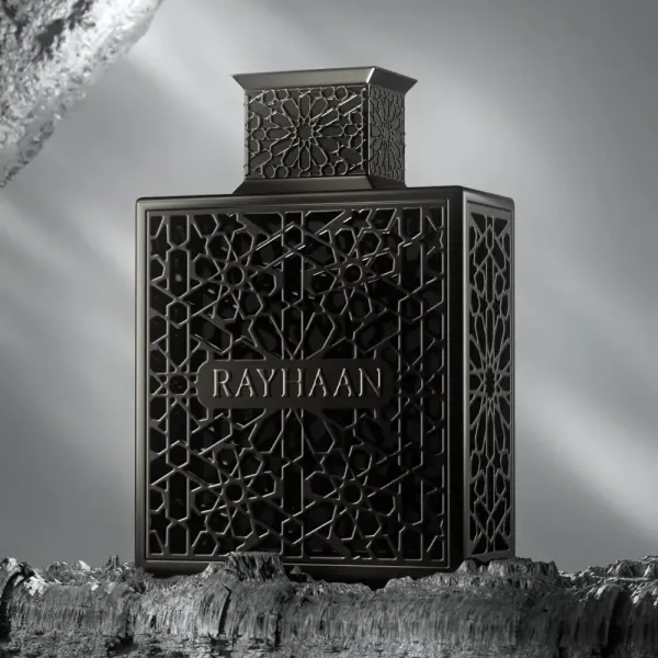 Rayhaan Obsidian For Him EDP 100ML - Woody Leather Floral Perfume for Men
