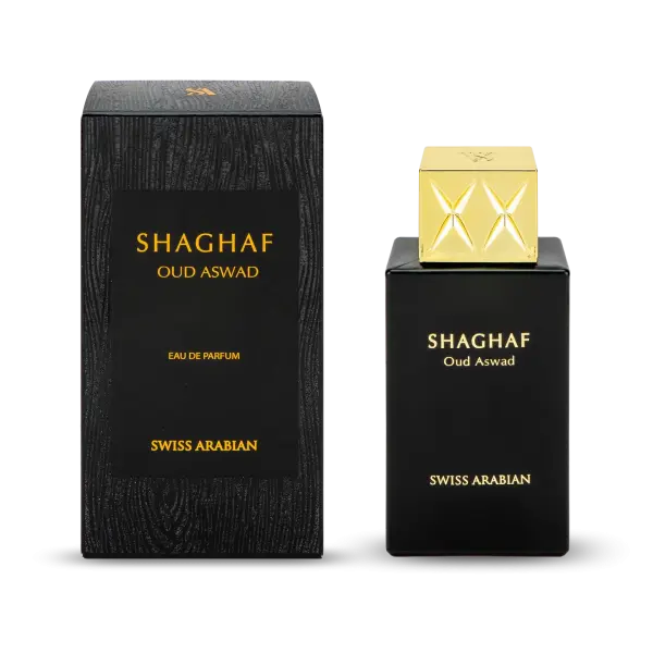 Swiss Arabian Shaghaf Oud Aswad EDP - Bold Oud Fragrance, 75ml