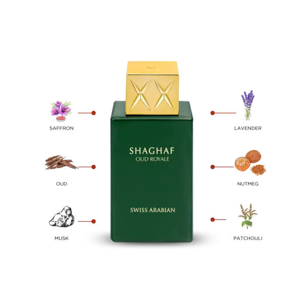 Swiss Arabian Shaghaf Oud Royale EDP 75ml: Exquisite Oud Fragrance