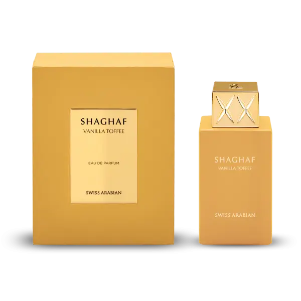Swiss Arabian Shaghaf Vanilla Toffee Eau De Parfum, 75ml – Sweet & Luxurious Fragrance
