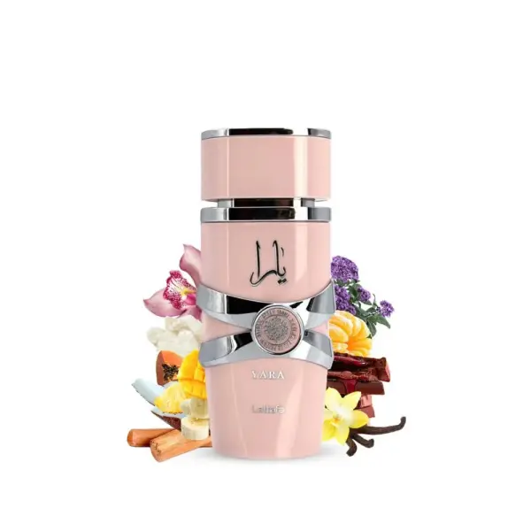 عطر لطافة يارا الوردي او دي بارفان 100 مل