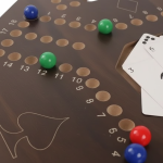 Walnut Jackaroo Board Game - 4 Players