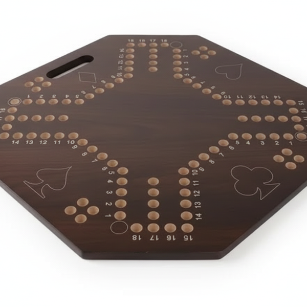 Walnut Jackaroo Board Game - 4 Players