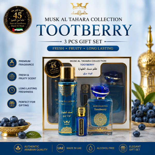 Musk Blueberry Collection - 3 Piece Set